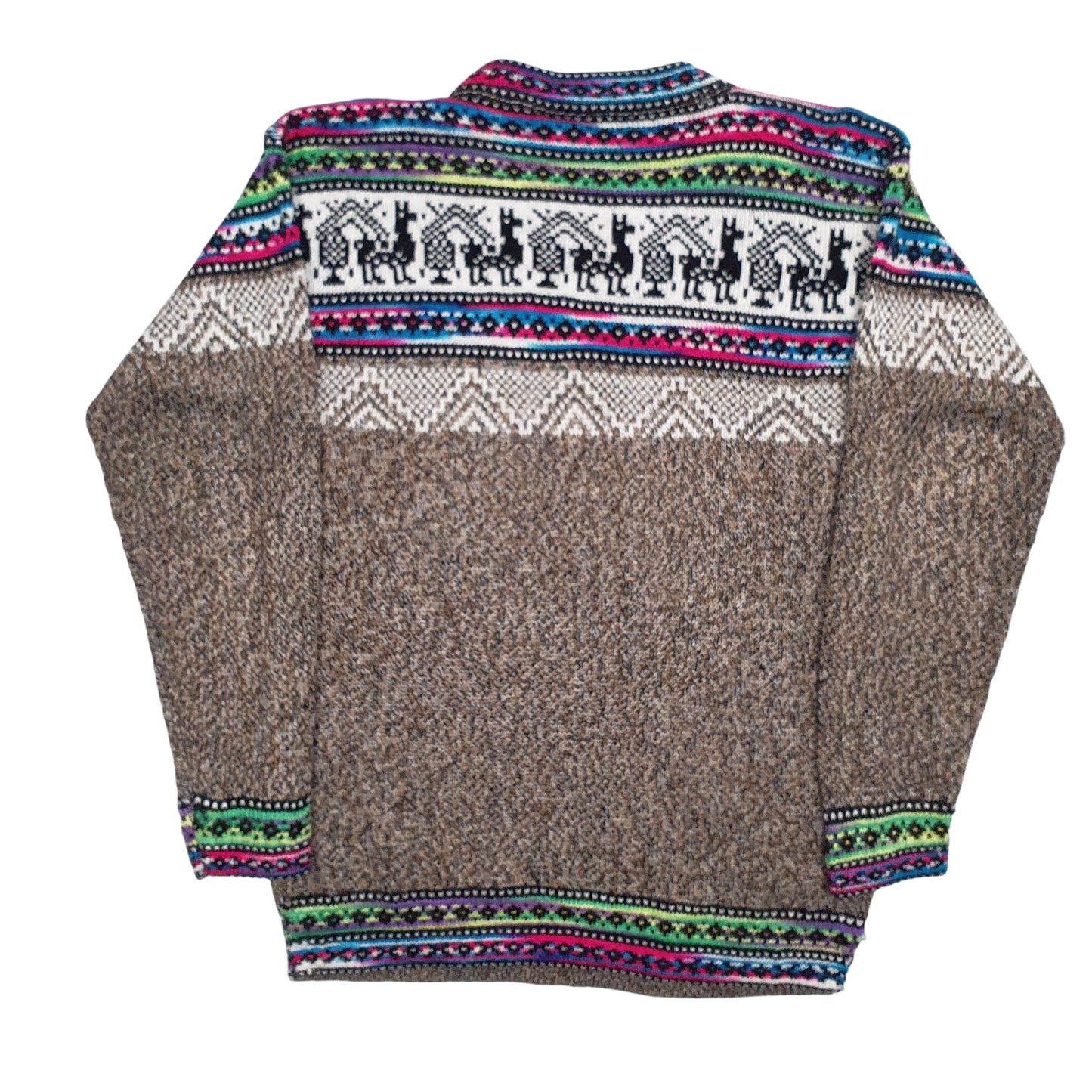 Mens Brown Unbranded Knitwear Crewneck Jumper