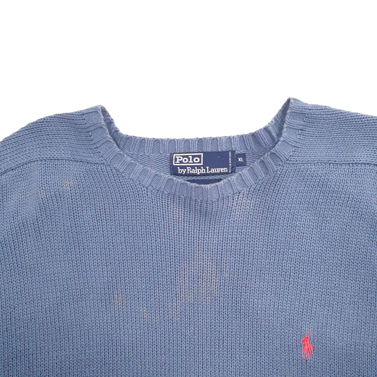 Mens Blue Ralph Lauren  Crewneck Jumper