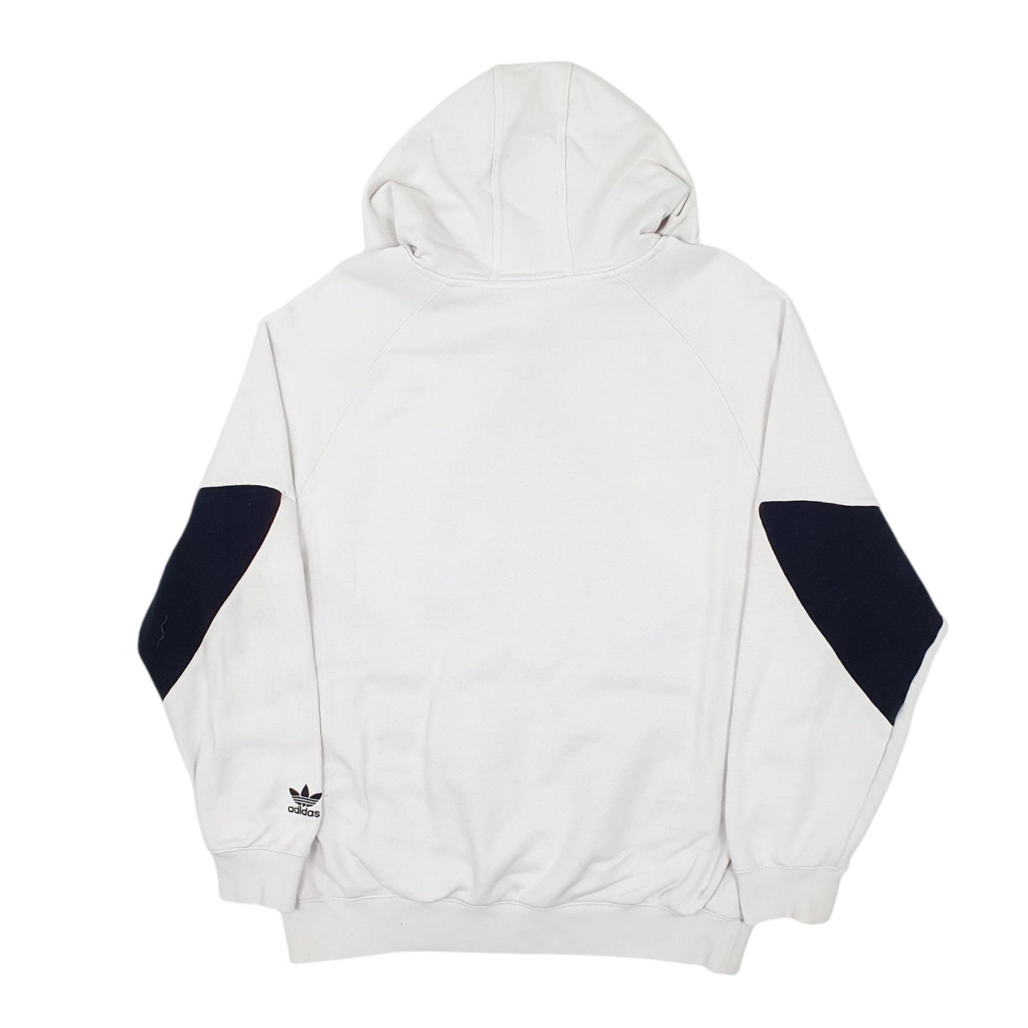 Mens White Adidas Originals  Hoodie Jumper