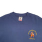 Mens Navy Fruit Of The Loom San Francisco Fire Department Made In USA Vintage Looney Tunes Crewneck Jumper