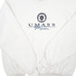 Mens White Champion University of Massachusetts Crewneck Jumper