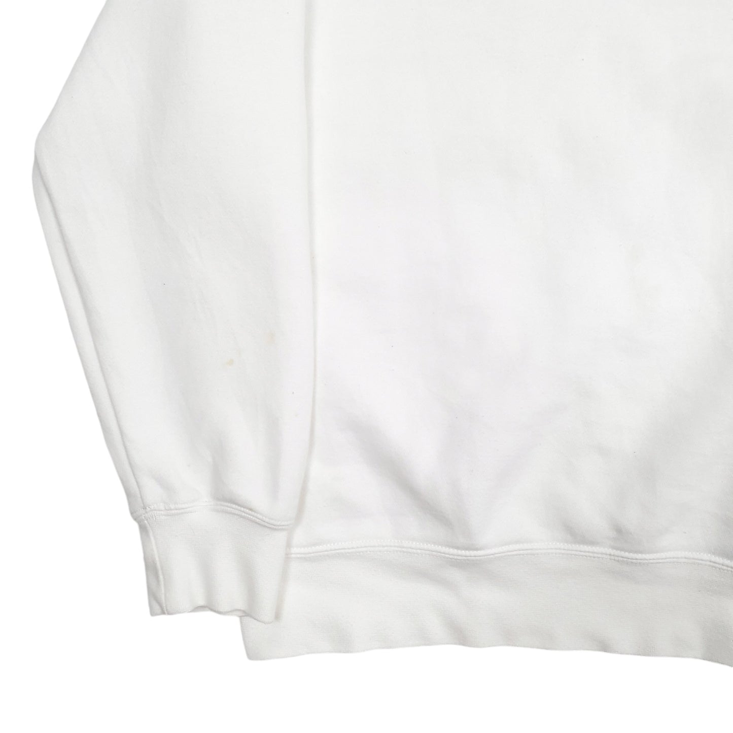 Mens White Nike Chain Crewneck Jumper