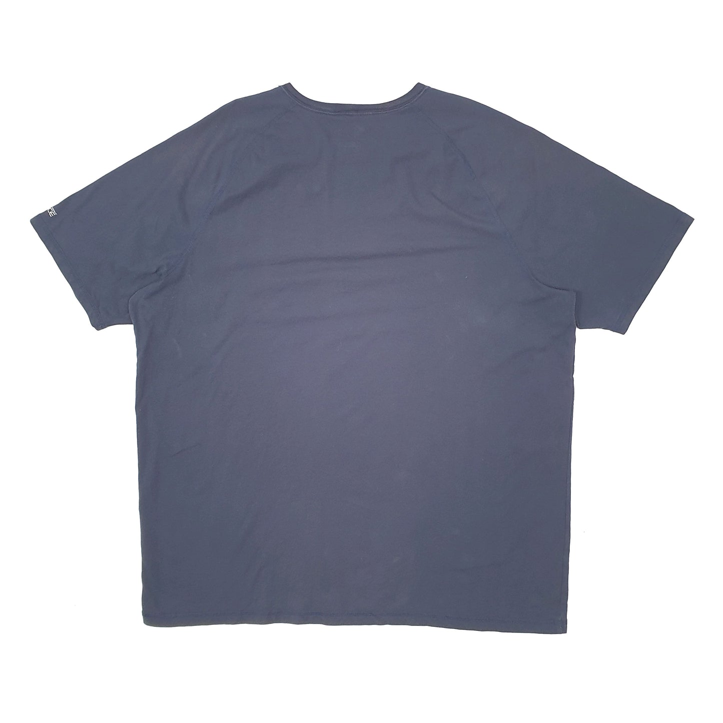 Mens Navy Carhartt Force Short Sleeve T Shirt