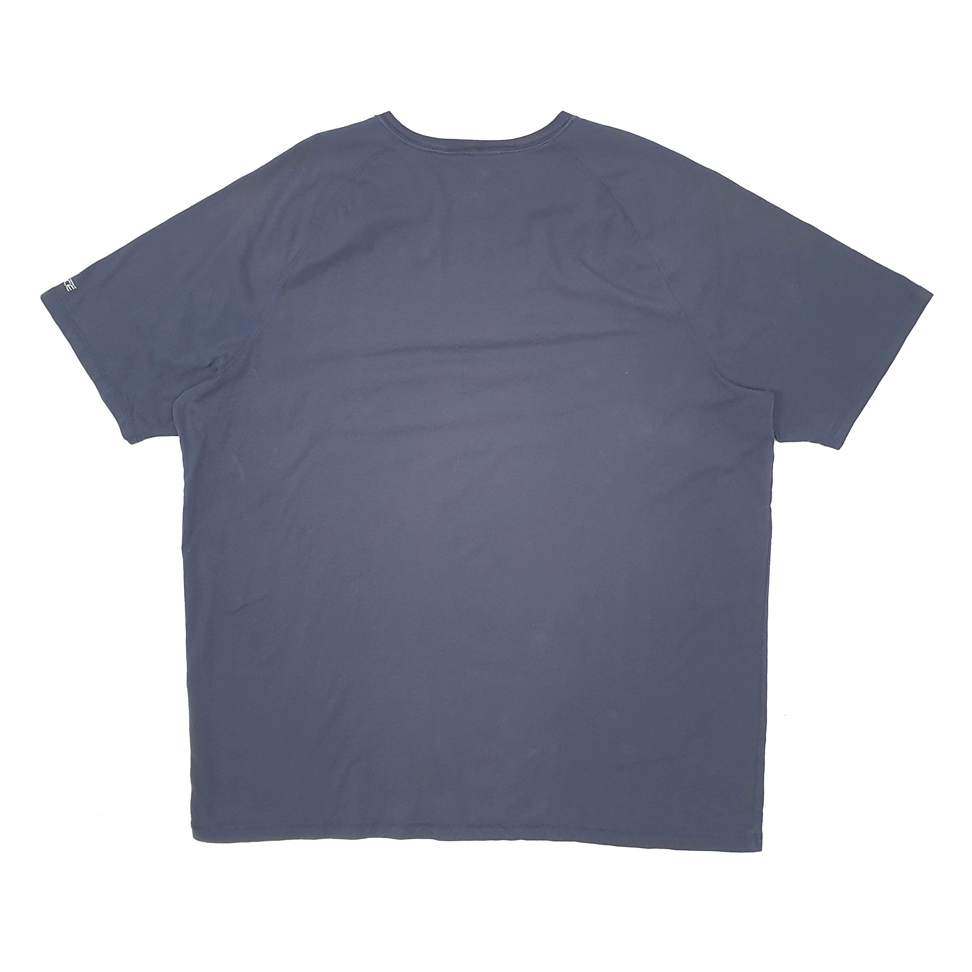 Mens Navy Carhartt Force Short Sleeve T Shirt