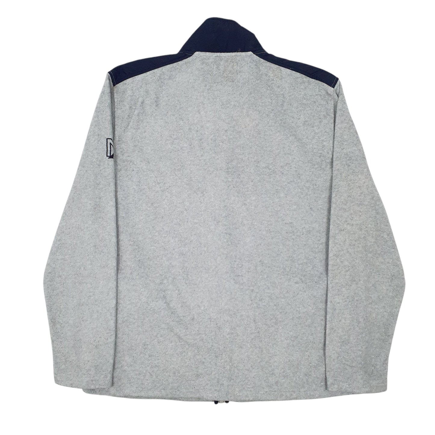 Mens Grey Nautica Carolina Full Zip Jumper