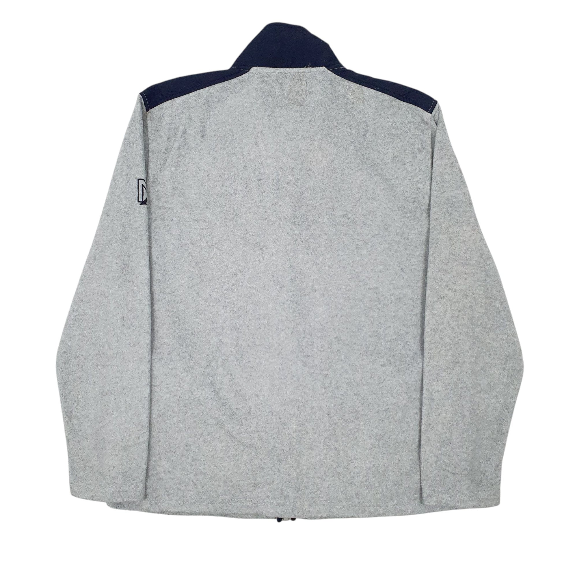 Mens Grey Nautica Carolina Full Zip Jumper