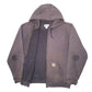 Mens Navy Carhartt Hoodie Full Zip Jumper