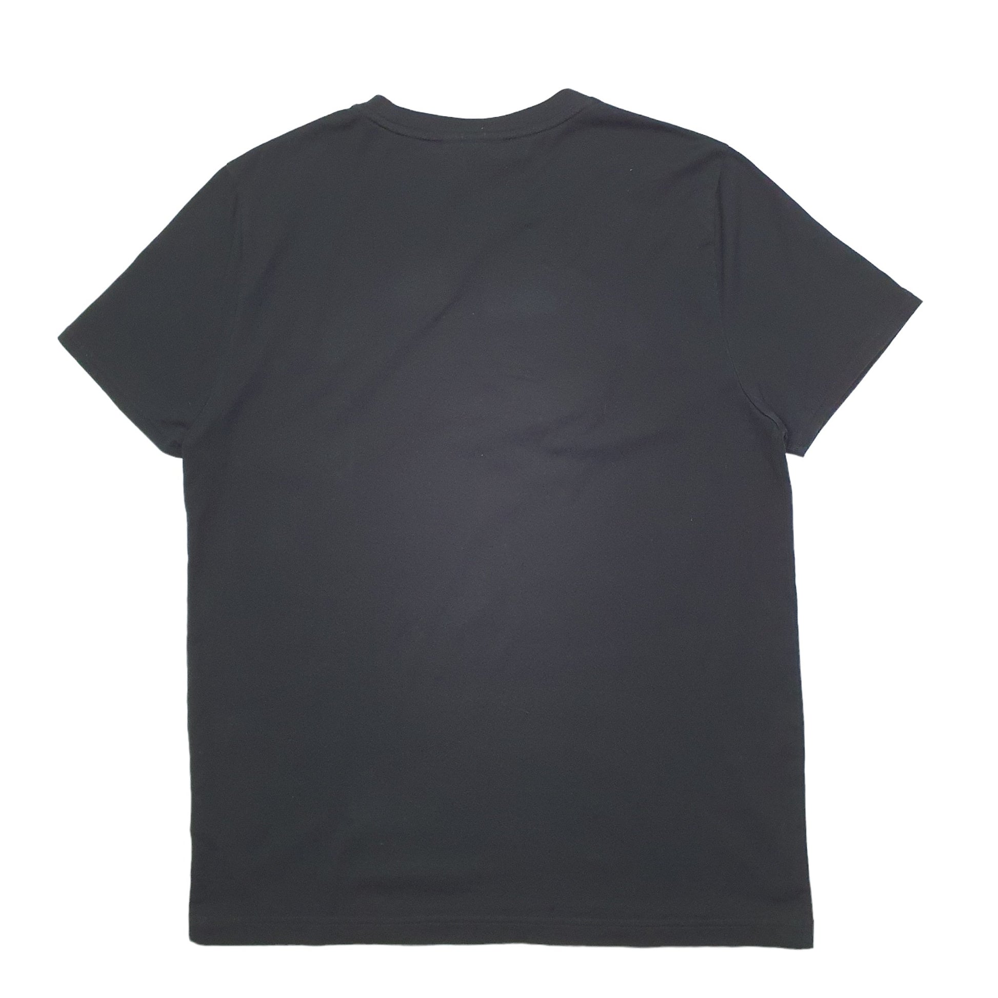 Mens Black Lacoste  Short Sleeve T Shirt