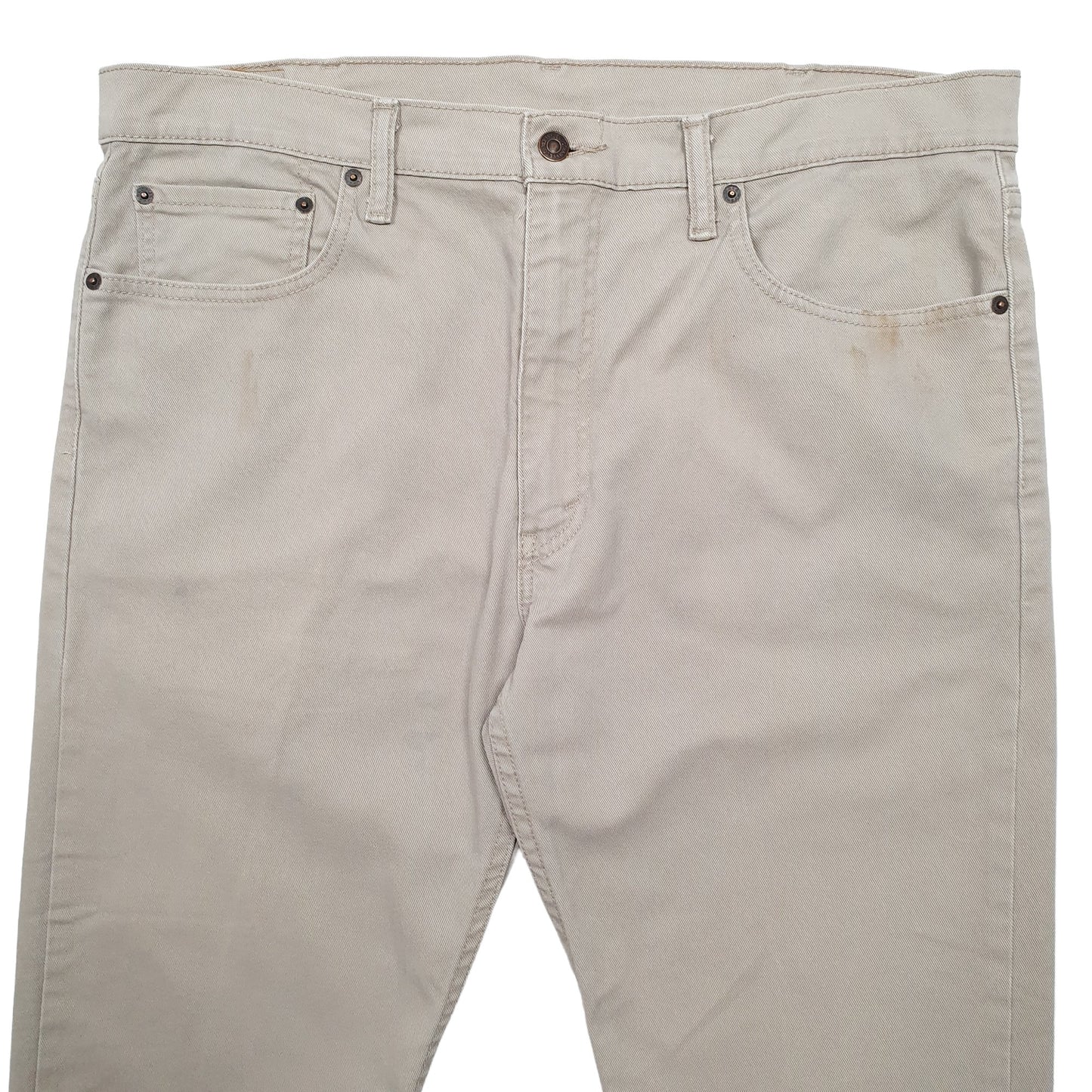 Mens Beige Levis  502 JeansW38 L30