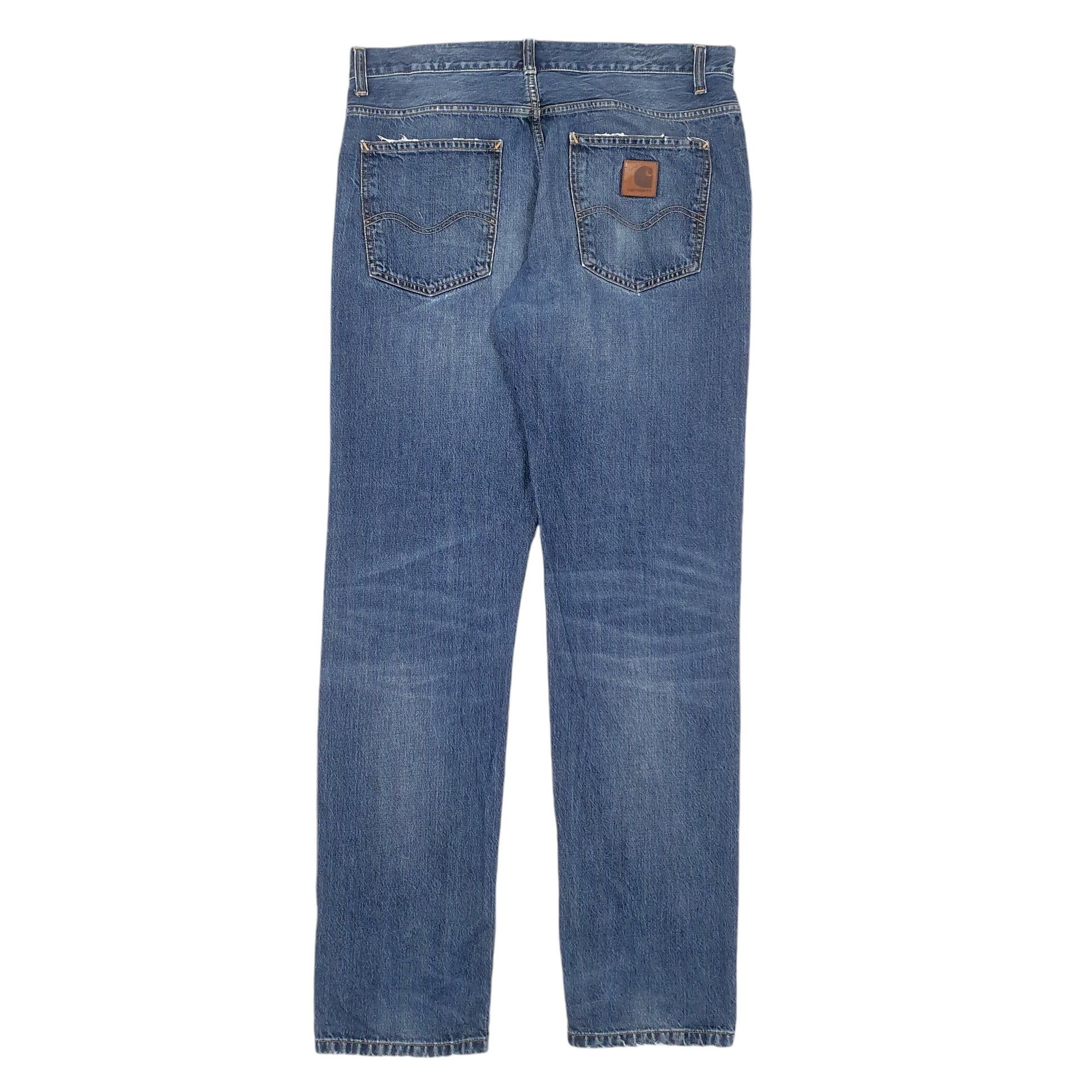 Mens Blue Carhartt  Texas Pant 2 JeansW34 L32