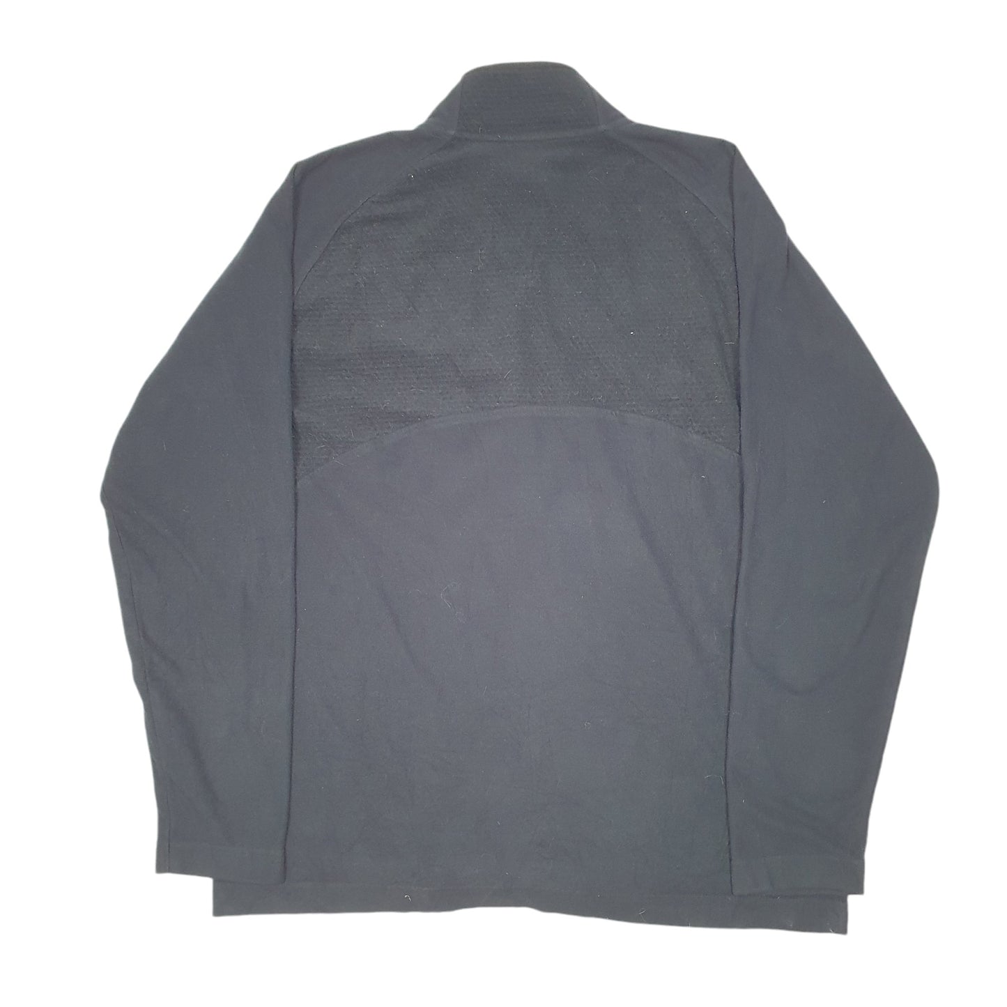 Mens Black Nike Vintage Team Minnesota Hockey USA Therma Fit Quarter Zip Jumper