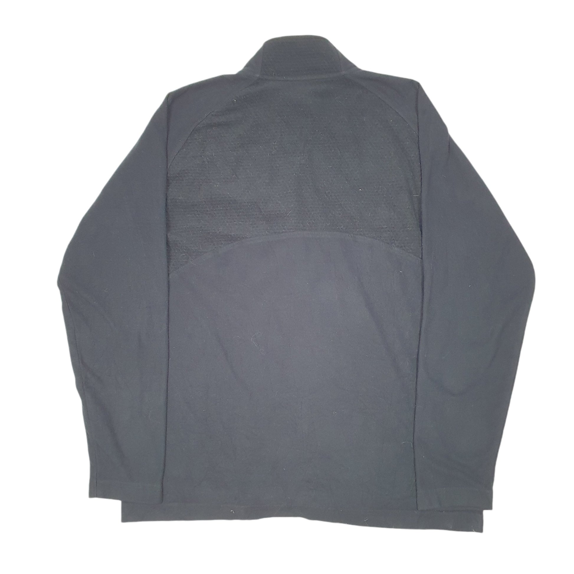 Mens Black Nike Vintage Team Minnesota Hockey USA Therma Fit Quarter Zip Jumper