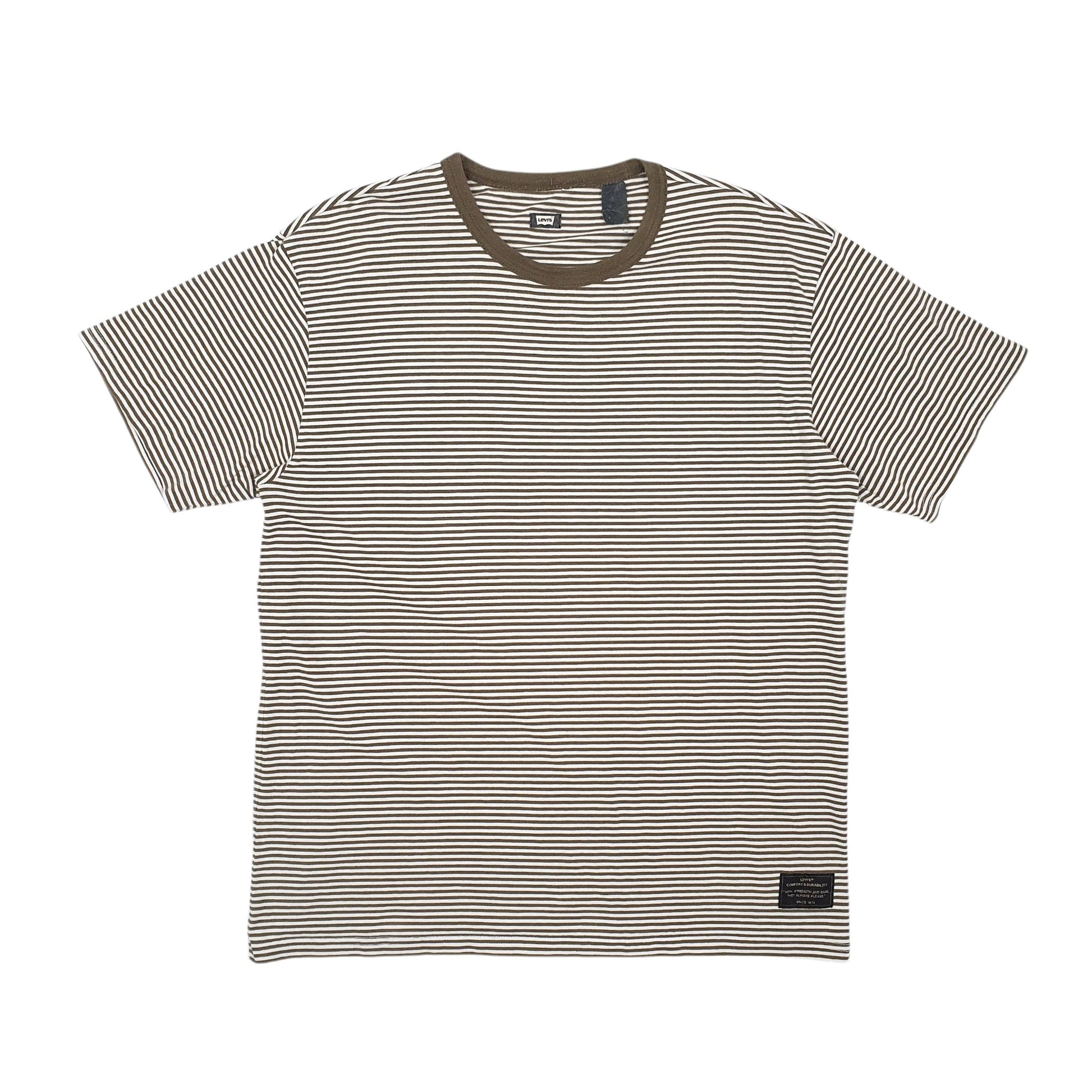 Mens Green Levis  Short Sleeve T Shirt