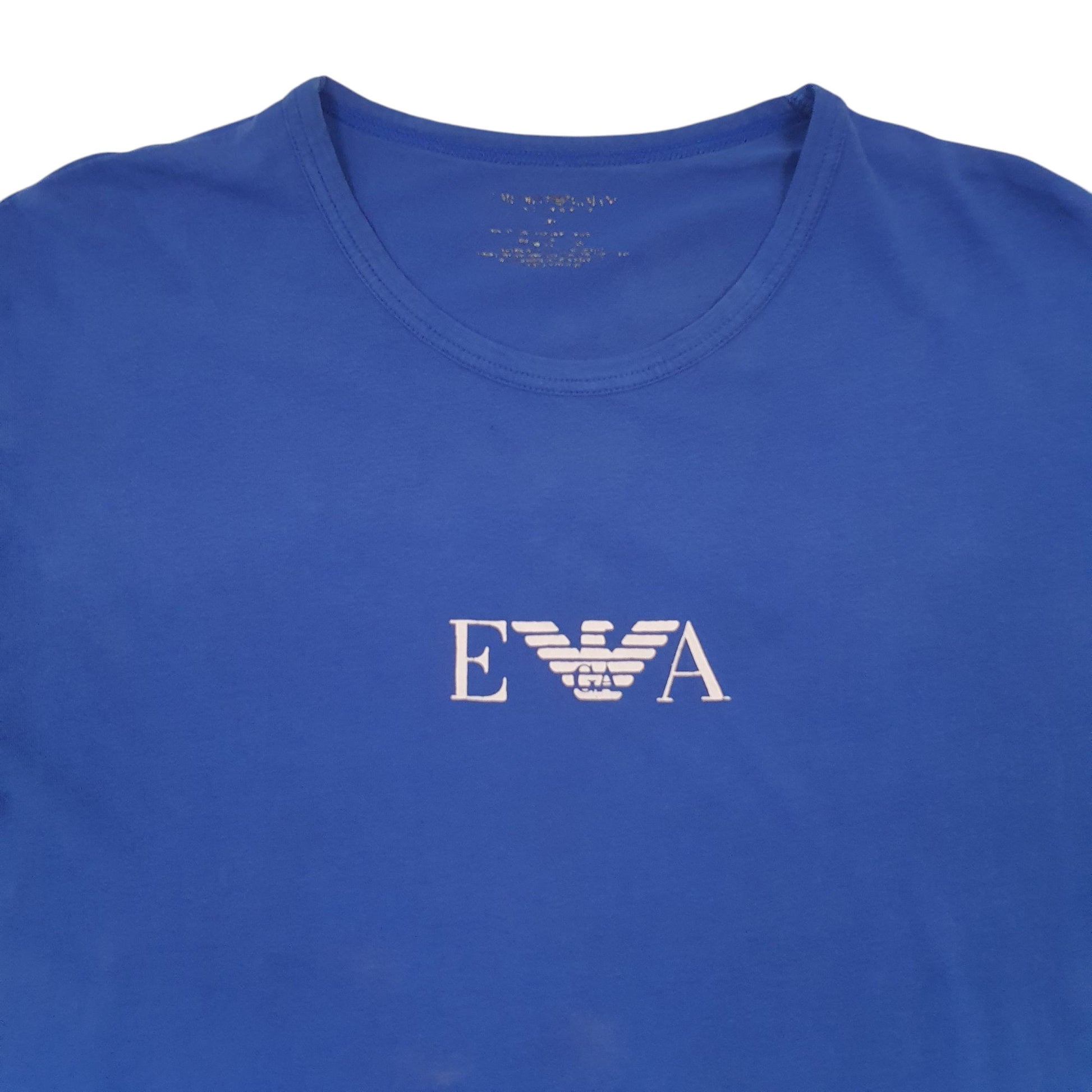 Mens Blue Emporio Armani  Short Sleeve T Shirt