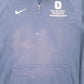 Mens Navy Nike Ohio State University Quarter Zip Jumper