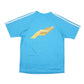 Mens Blue Adidas  Short Sleeve T Shirt