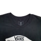 Mens Black Vans Off The Wall Short Sleeve T Shirt
