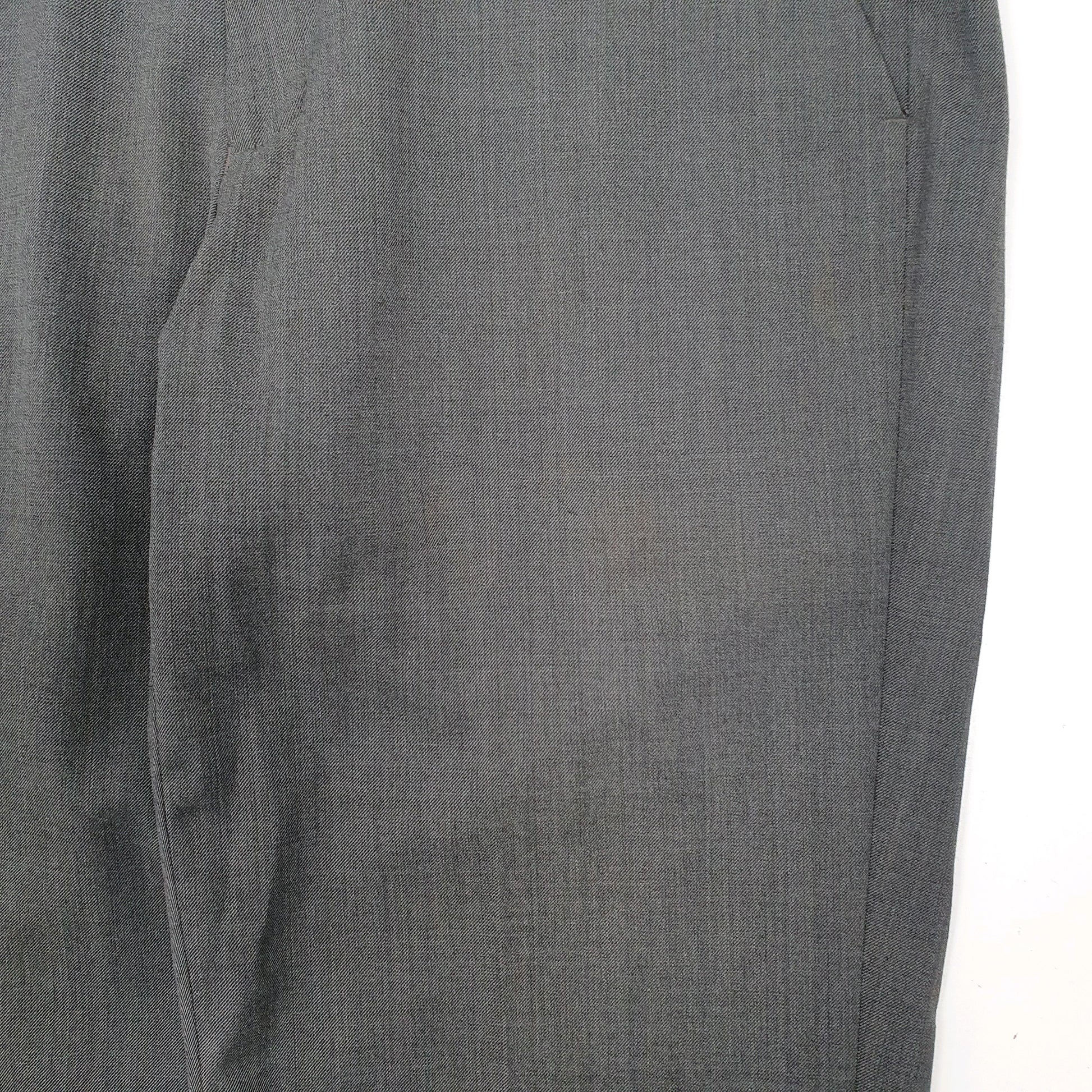 Mens Grey M&S  Formal Trousers