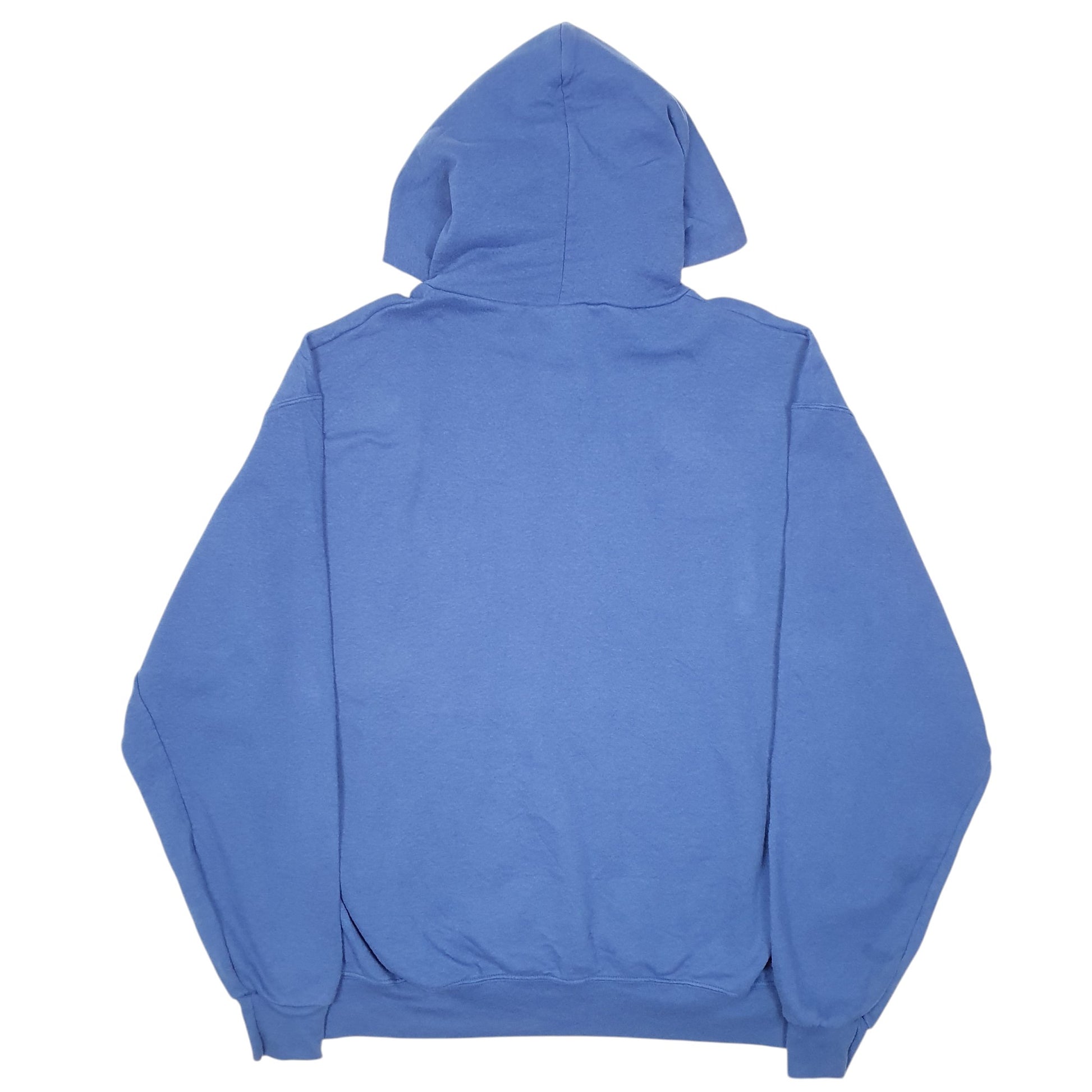 Mens Blue Champion Southern Connecticut College USA Spellout Hoodie Jumper