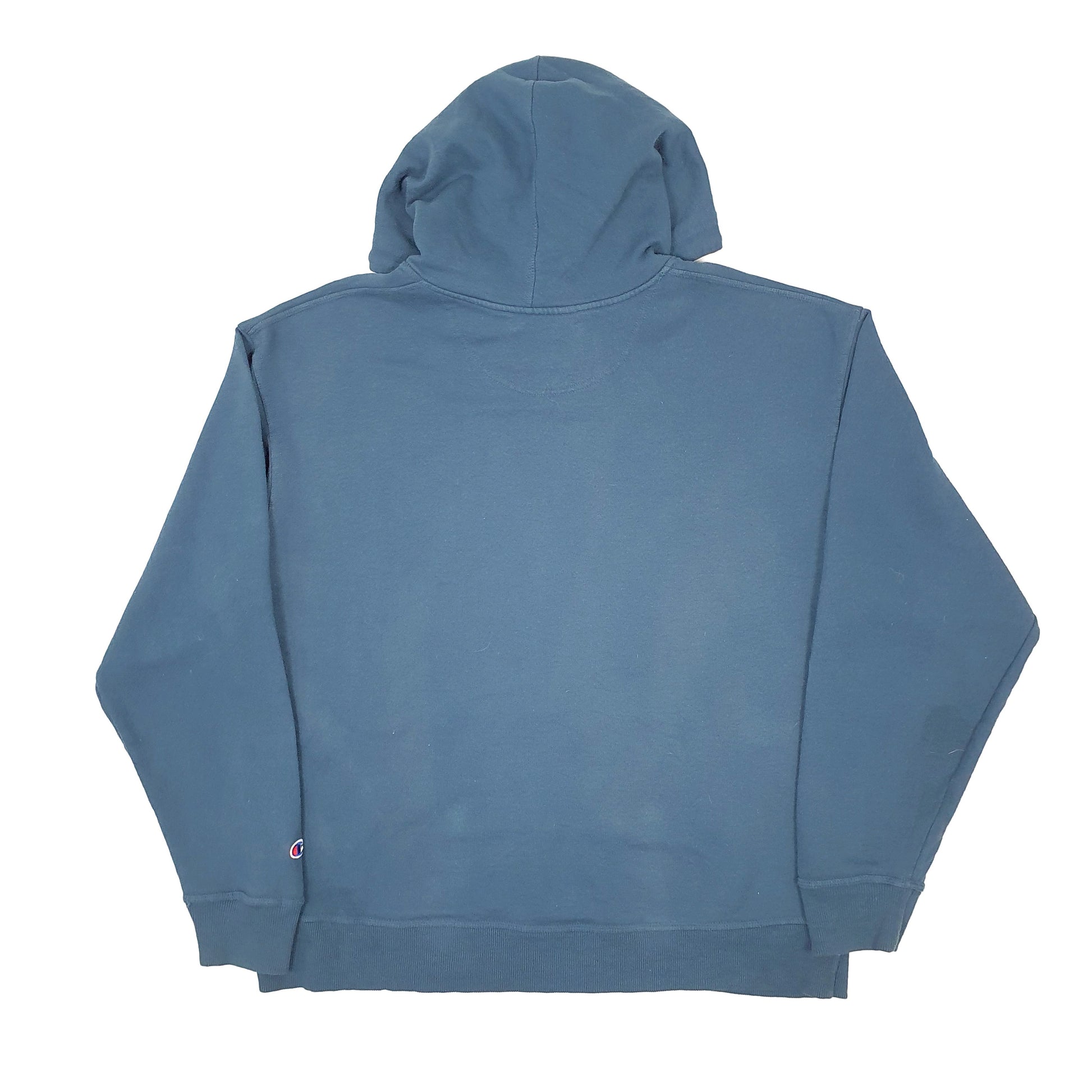 Mens Blue Champion  Hoodie Jumper