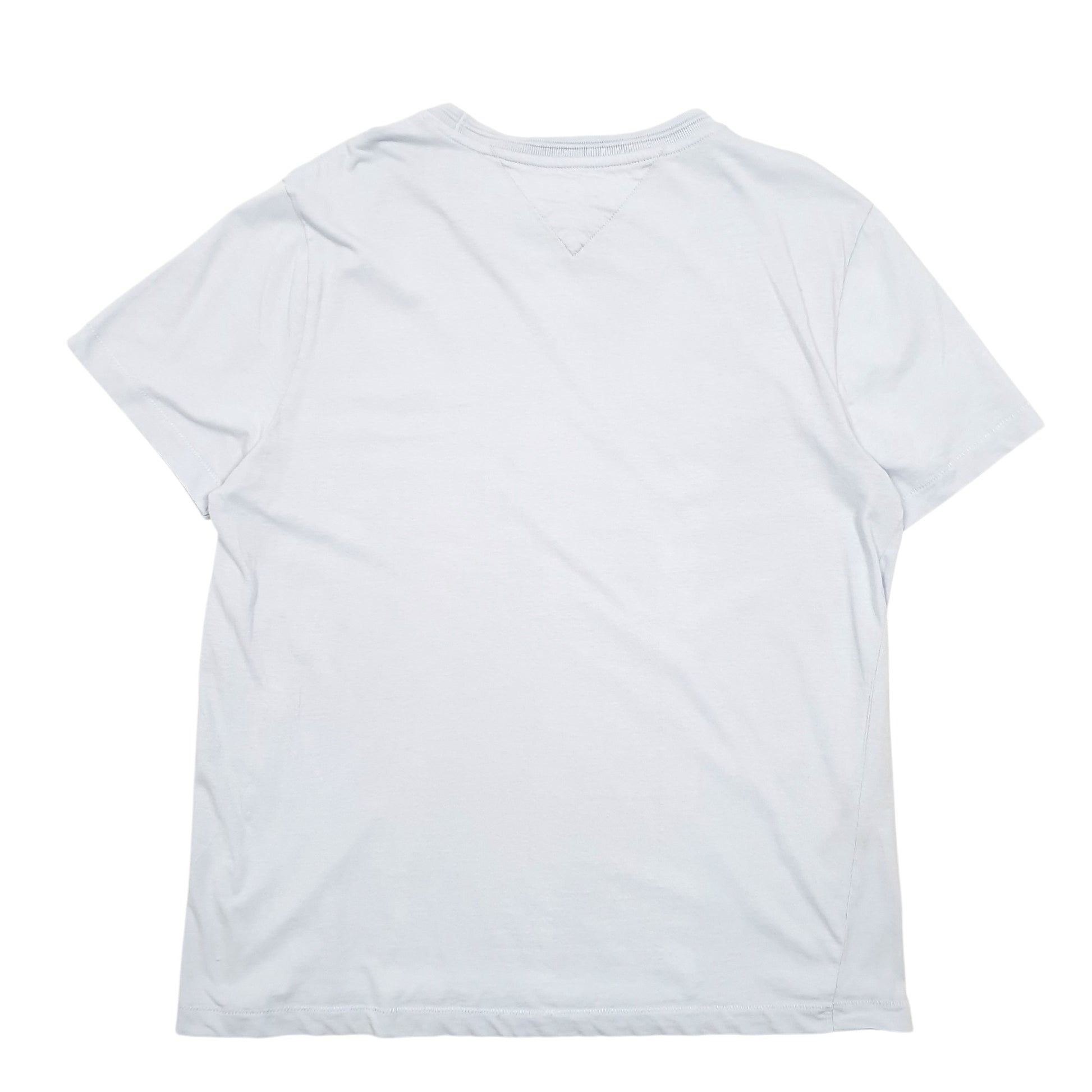 Mens Blue Tommy Hilfiger Organic Short Sleeve T Shirt