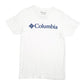 Mens White Columbia Sportswear Spellout Short Sleeve T Shirt