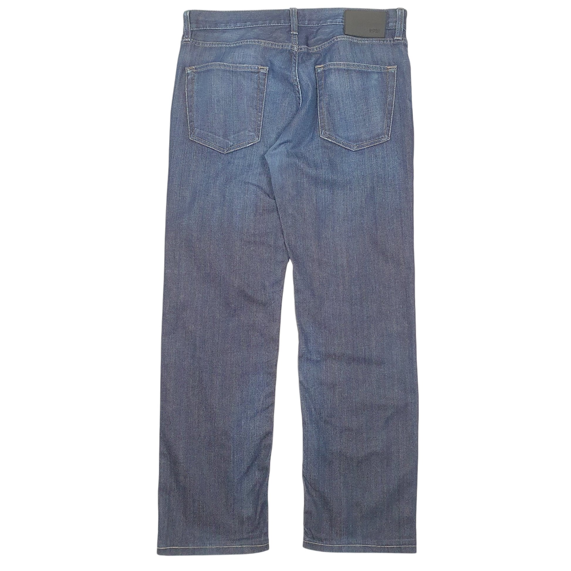 Mens Blue Hugo Boss Stretch Casual JeansW35 L32