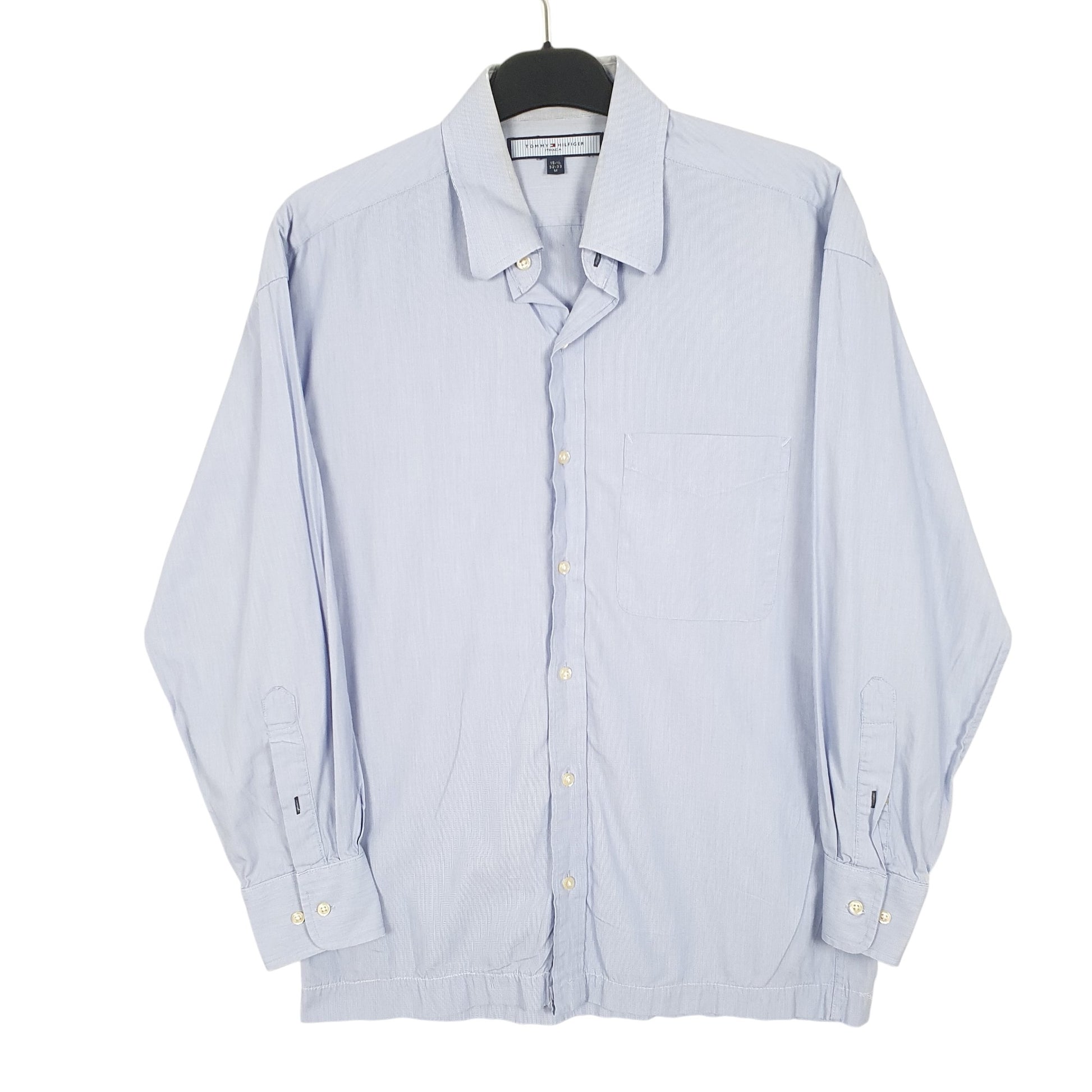 Mens Blue Tommy Hilfiger  Long Sleeve Shirt