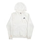 Mens White Nike  Hoodie Jumper