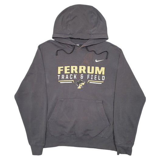 Mens Grey Nike Ferrum Track & Field USA Spellout Hoodie Jumper