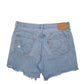 Womens Blue Levis 501 Jorts Denim Shorts