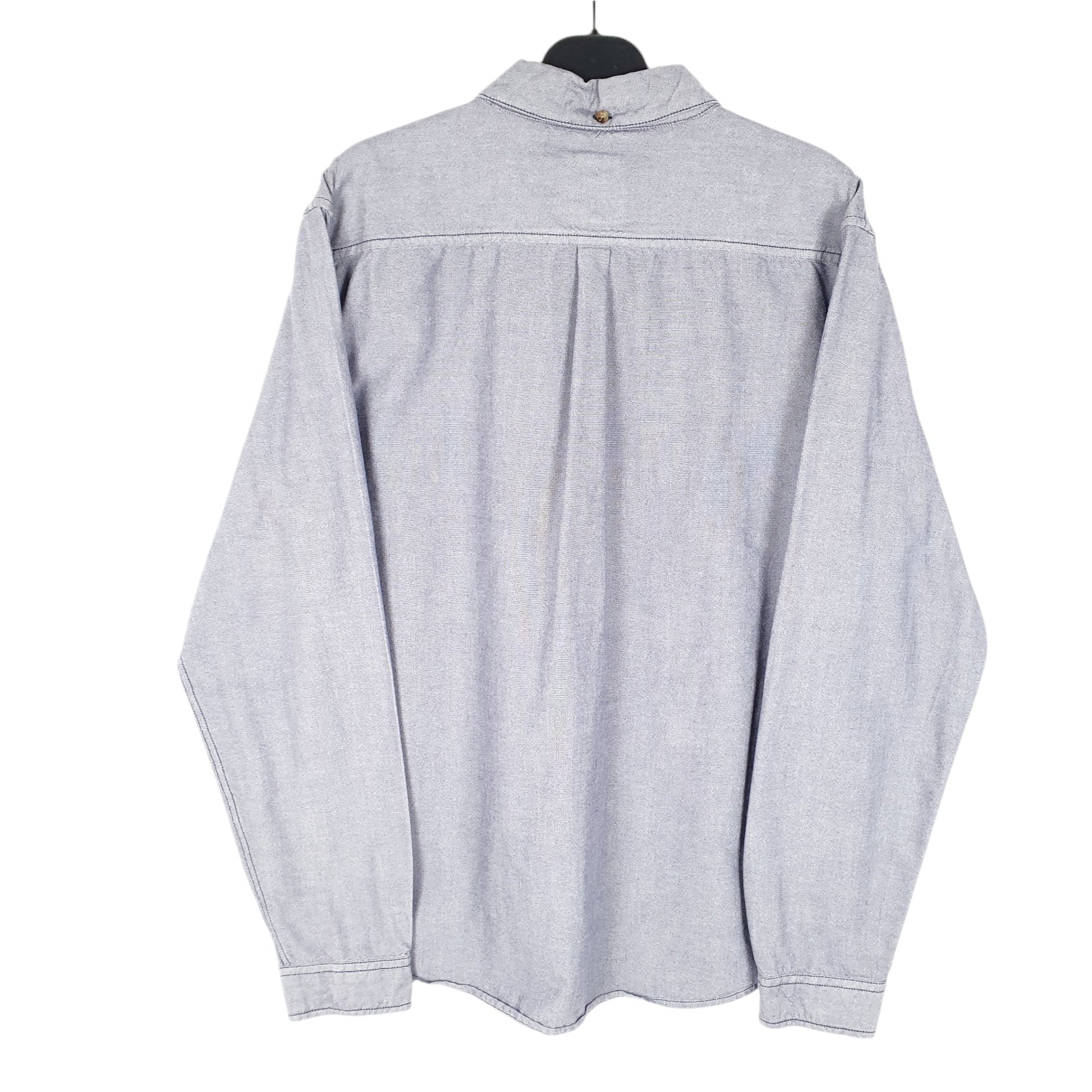 Mens Blue Levis Modern Fit Long Sleeve Shirt