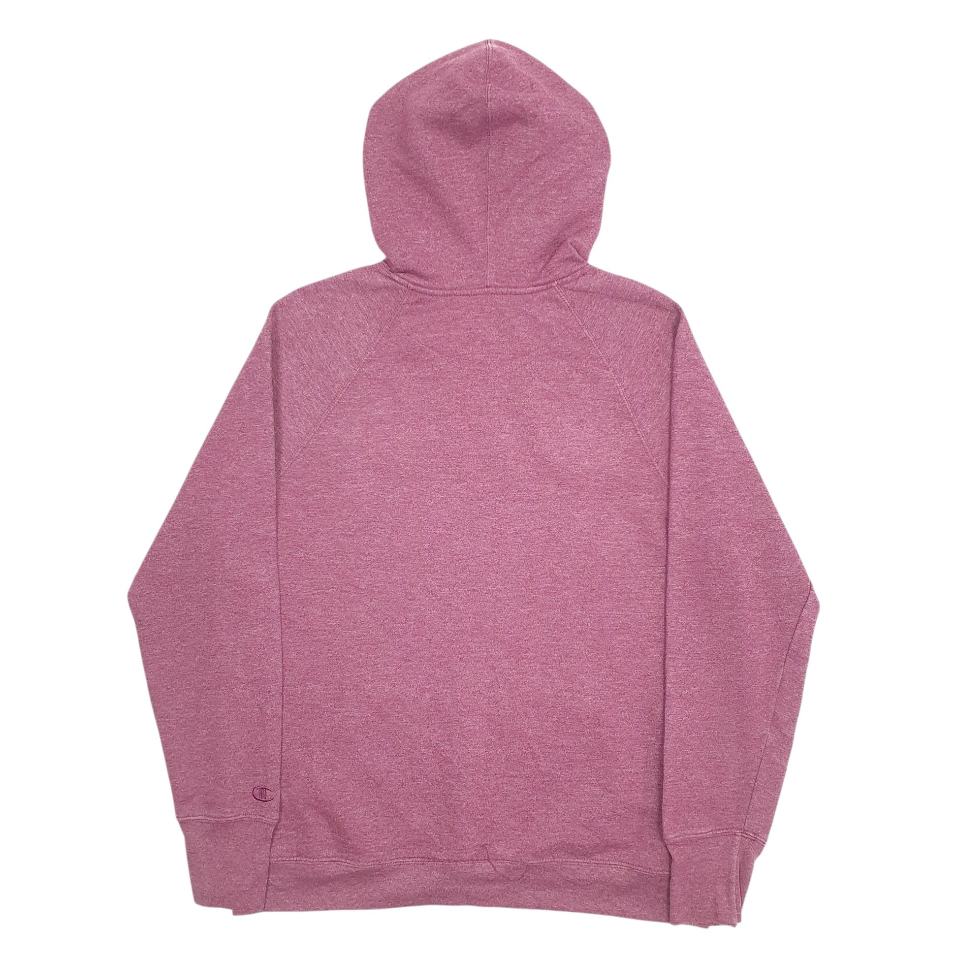 Womens Burgundy Champion Spellout Hoodie Jumper