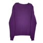 Womens Purple Ralph Lauren Sport Knitwear V Neck Jumper