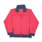 Mens Red Kappa  Full Zip Jumper