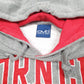 Mens Grey Old Varsity Brand Cornell College USA Big Red Hoodie Jumper