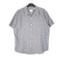Mens Grey Levis Chambray Work Short Sleeve Shirt