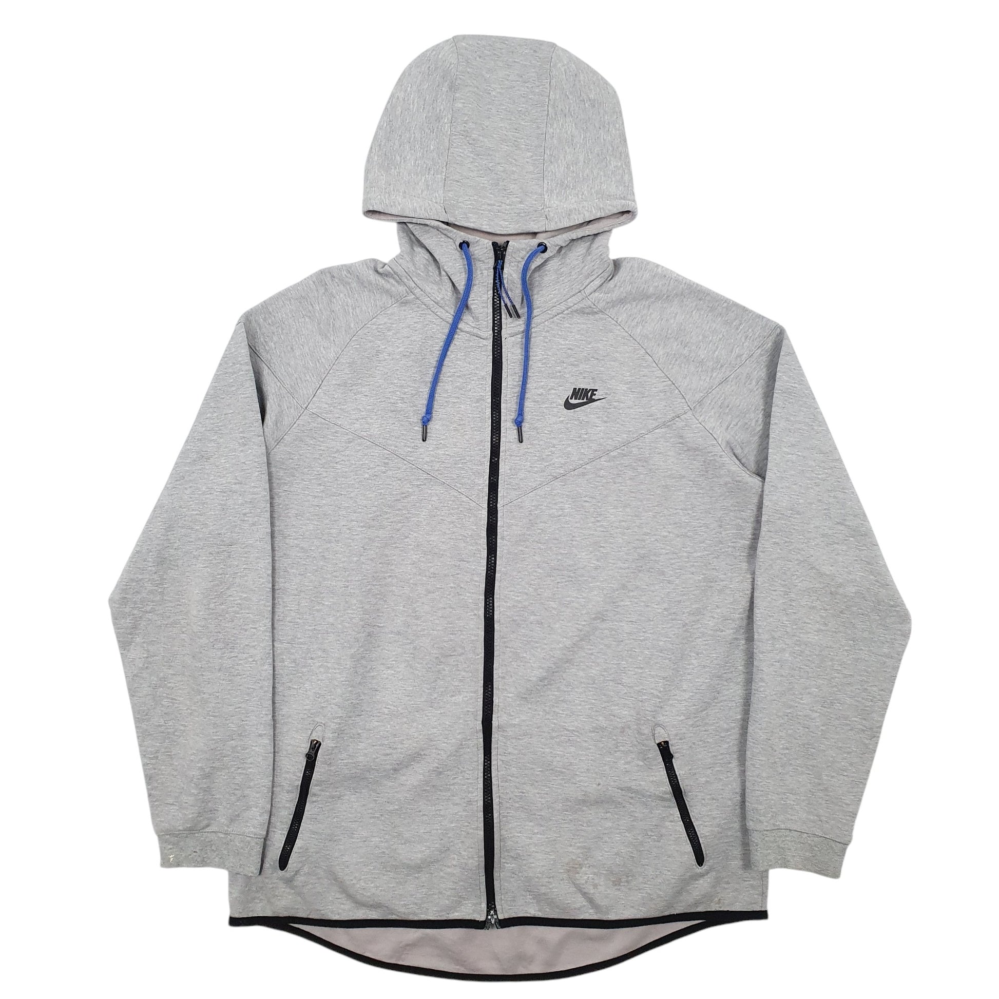 Mens Grey Nike  Full Zip Jumper