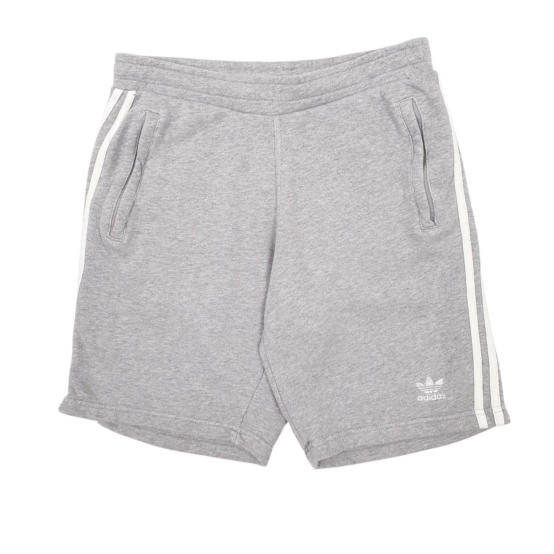 Mens Grey Adidas  Sweat Shorts