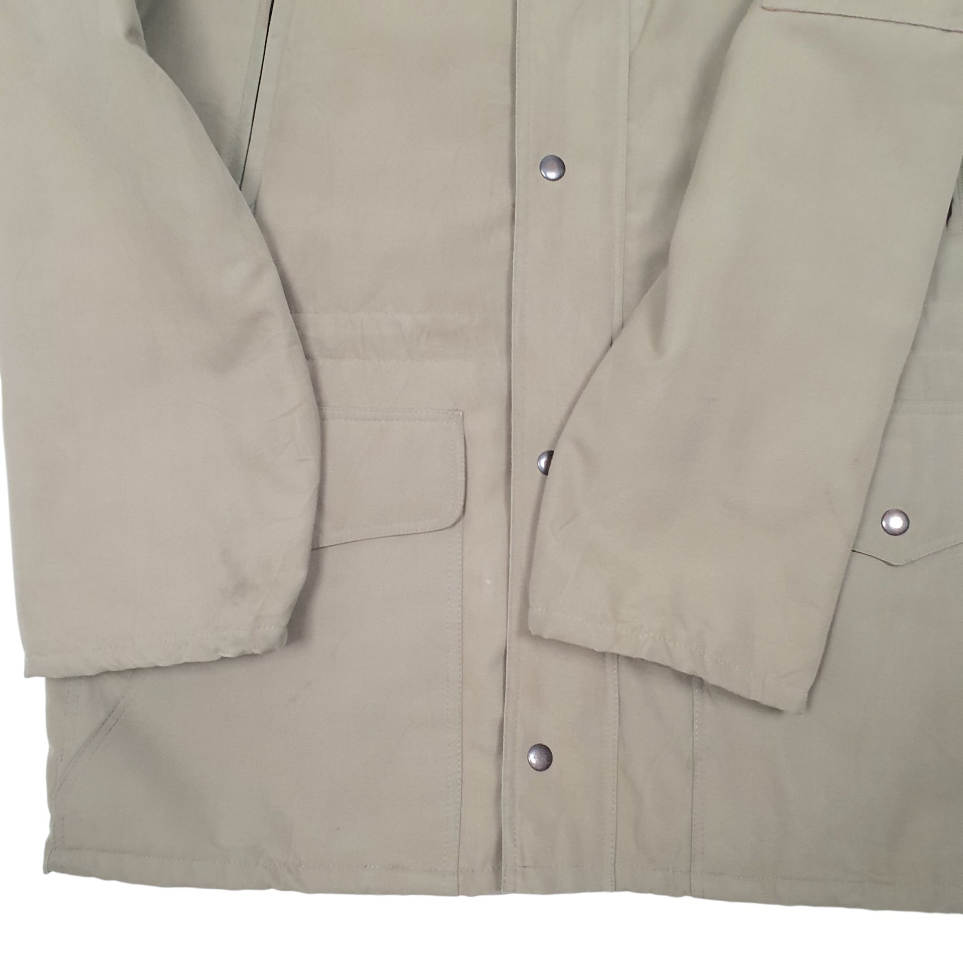 Mens Khaki Telemac Vintage  Coat
