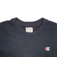 Mens Black Champion  Crewneck Jumper