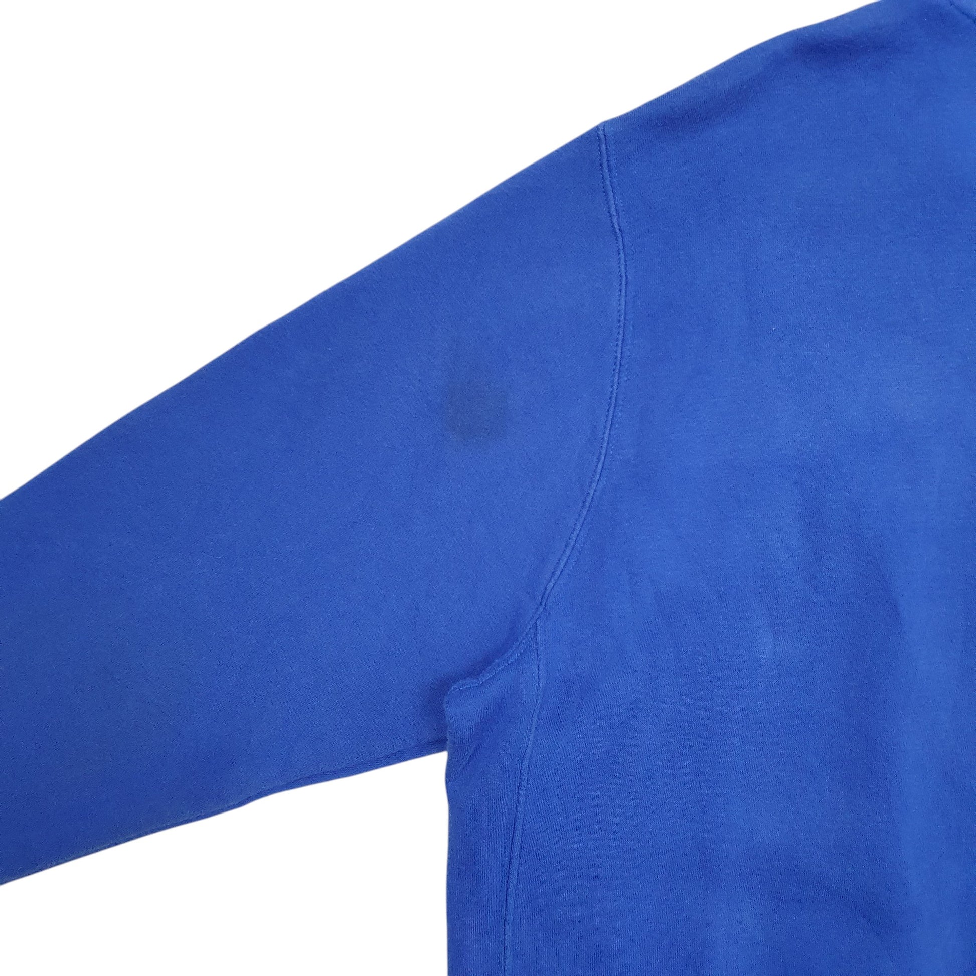 Womens Blue Nike Lacrosse Orange Hoodie Jumper