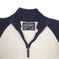 Mens Cream Nautica Knit Quarter Zip Jumper