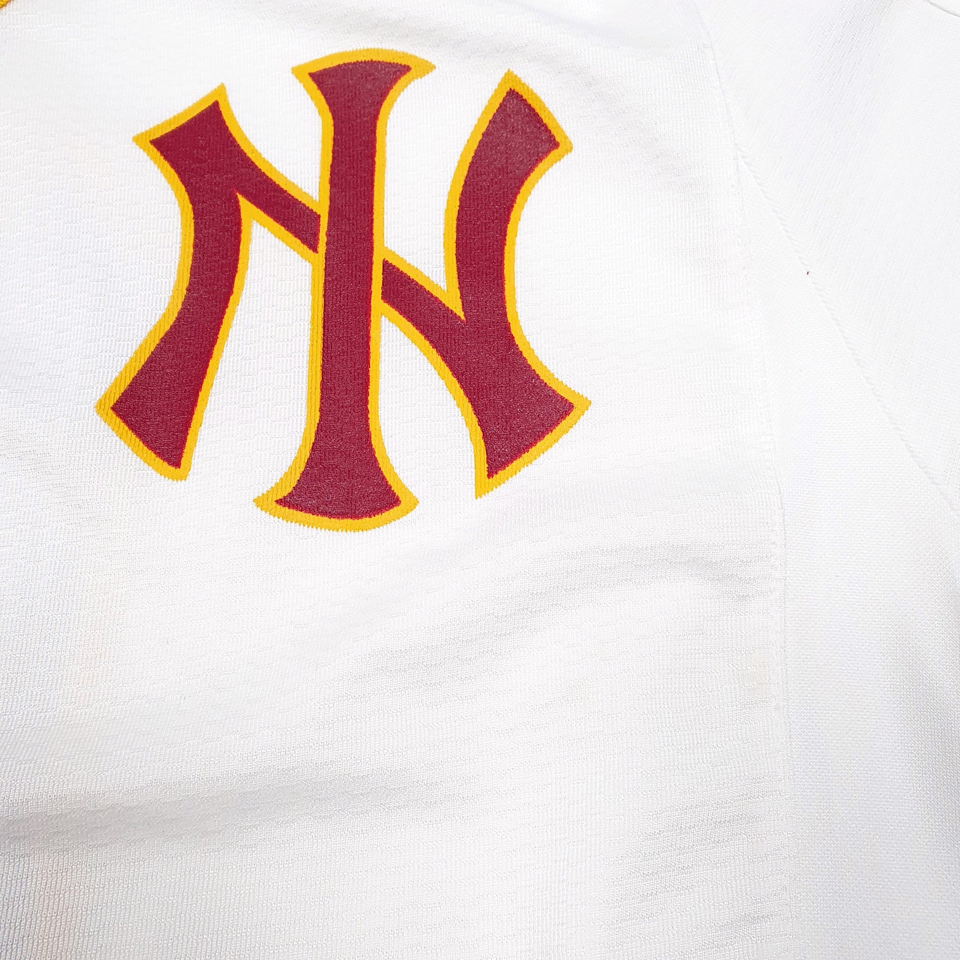 Mens White Nike MLB Baseball Jersey Indiana Nitros Short Sleeve T Shirt