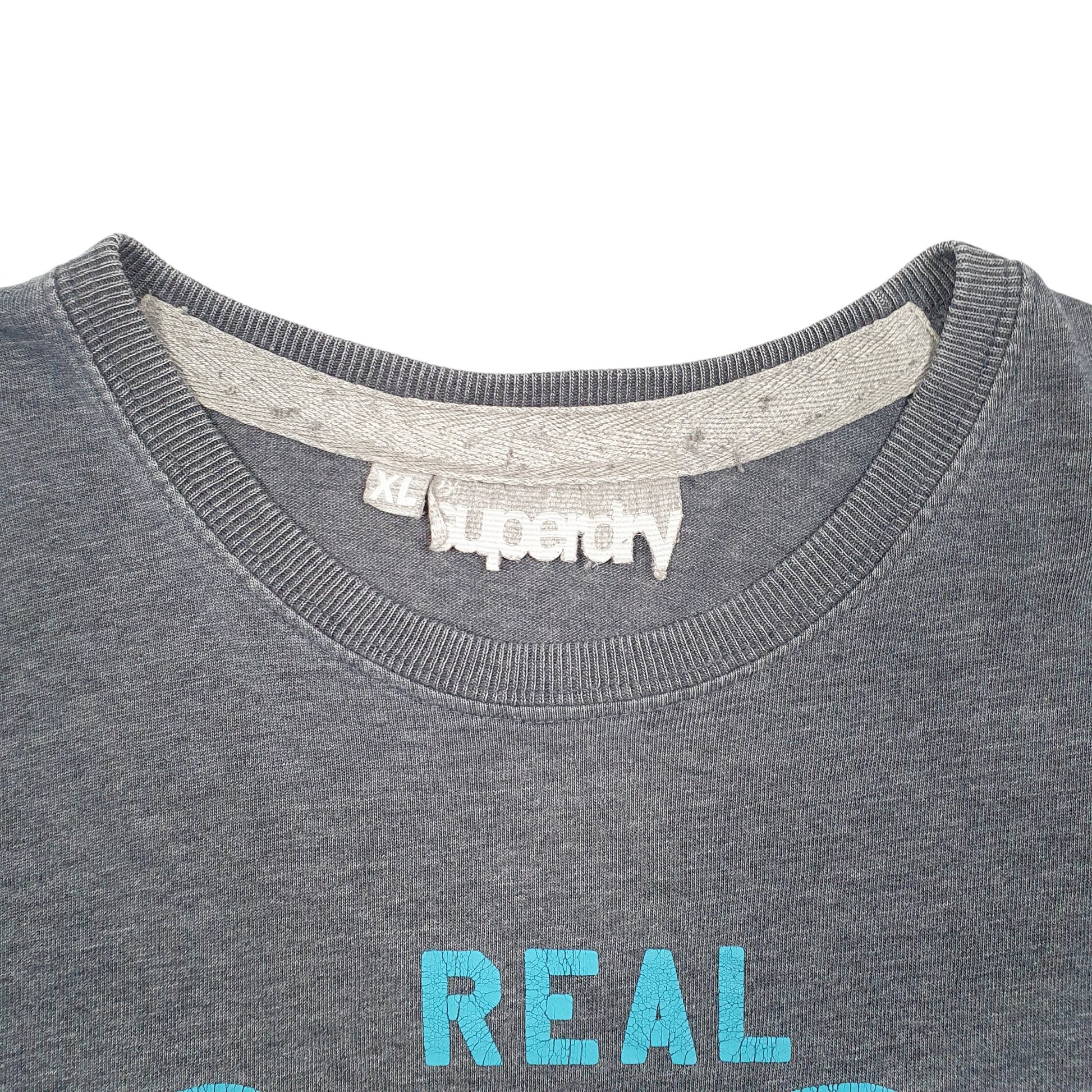 Womens Grey Superdry Japan Short Sleeve T Shirt