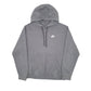 Mens Grey Nike  Hoodie Jumper