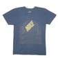 Mens Navy Nike Spellout Short Sleeve T Shirt