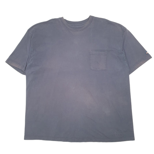 Mens Navy Dickies Pocket Workwear Short Sleeve T Shirt