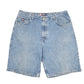 Mens Blue Chaps Vintage Ralph Lauren Baggy Jorts Jean Denim Shorts