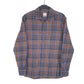 Mens Navy Levis Flannel Overshirt Shacket Long Sleeve Shirt